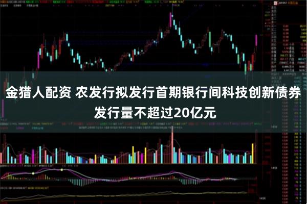 金猎人配资 农发行拟发行首期银行间科技创新债券 发行量不超过20亿元